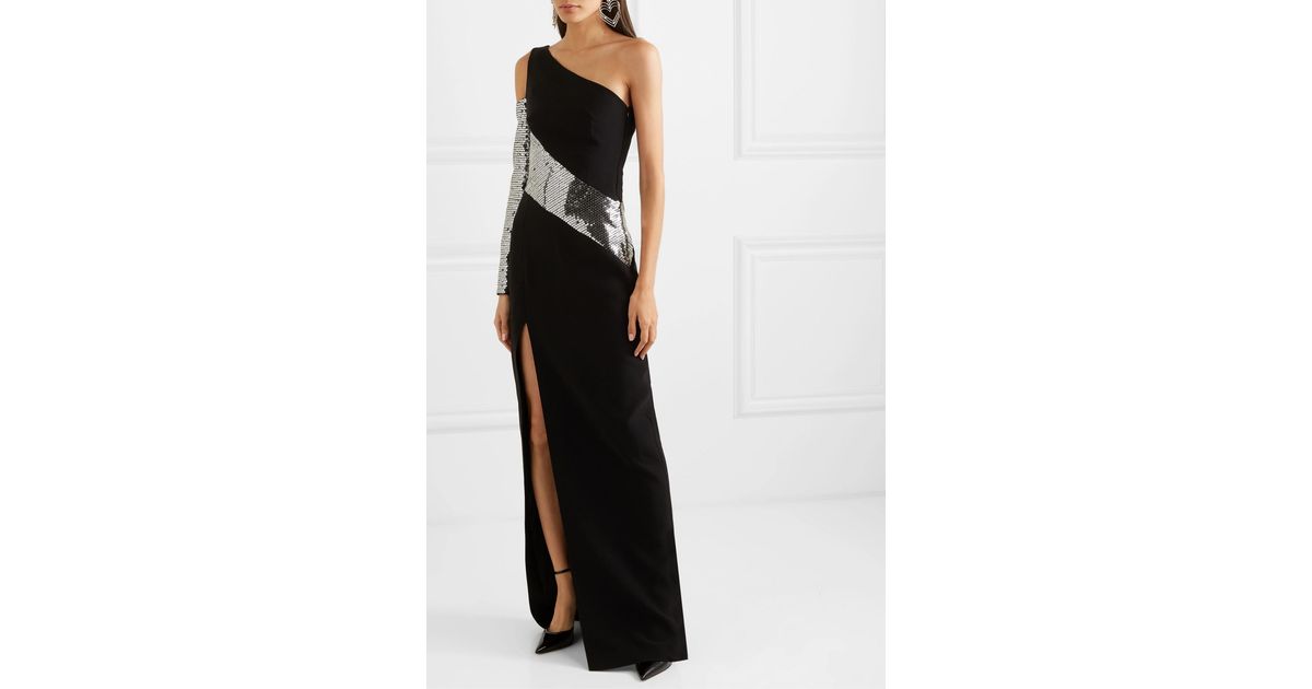 rasario sequin gown