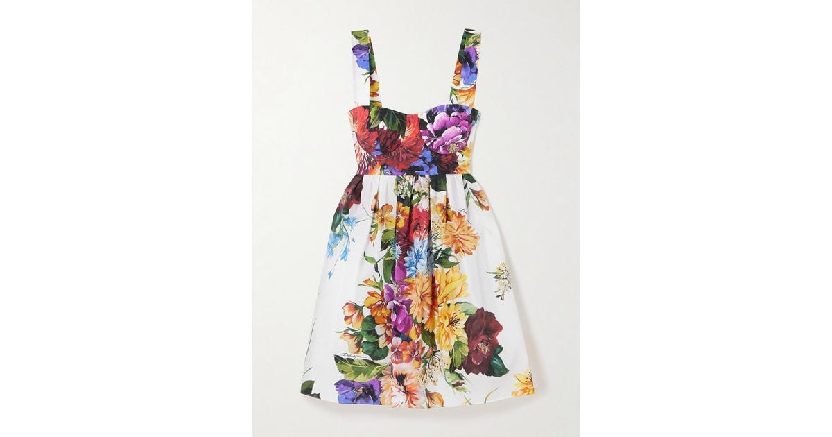 knee length dresses for ladies Tea Time Poplin Bustier Mini Dress main image 0