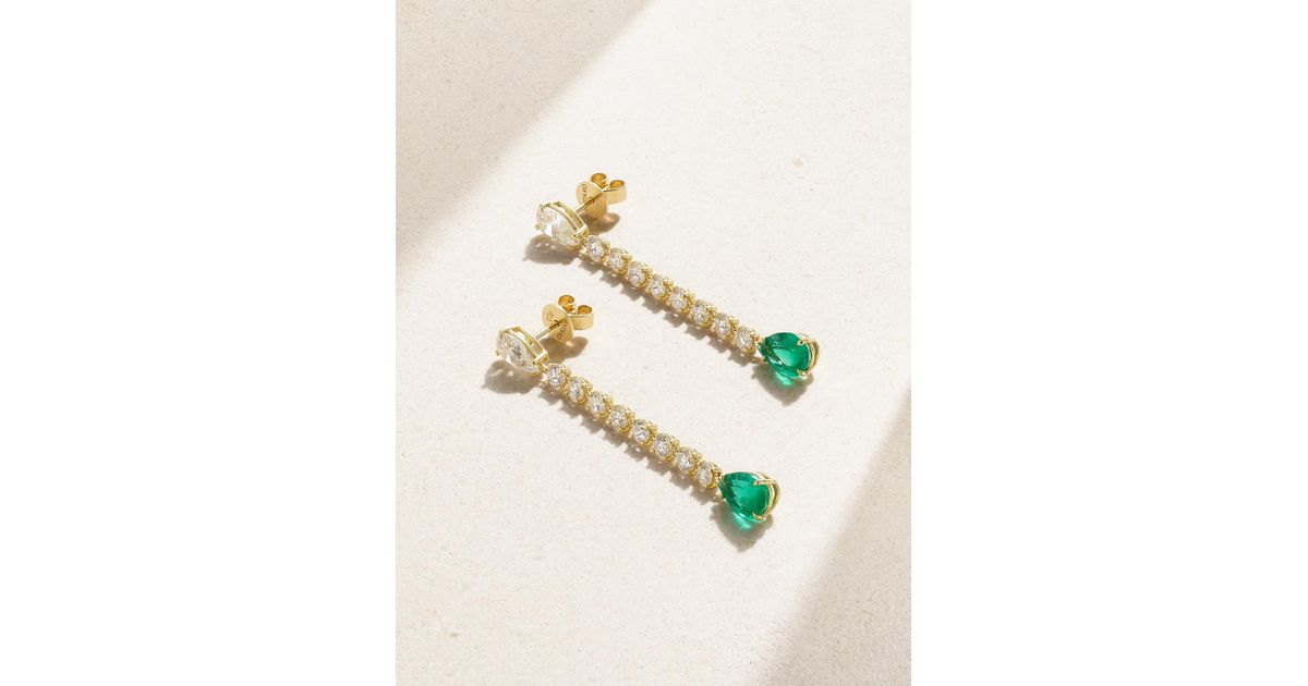 Anita Earrings Metallic Kaki main image 0