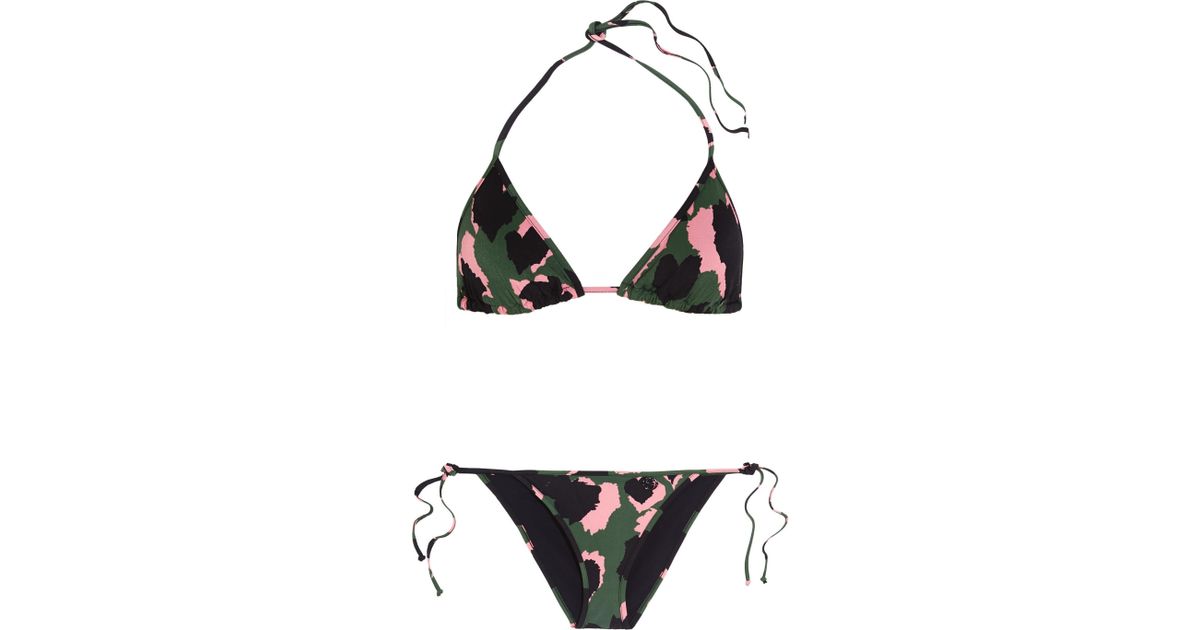 gucci logo bikini