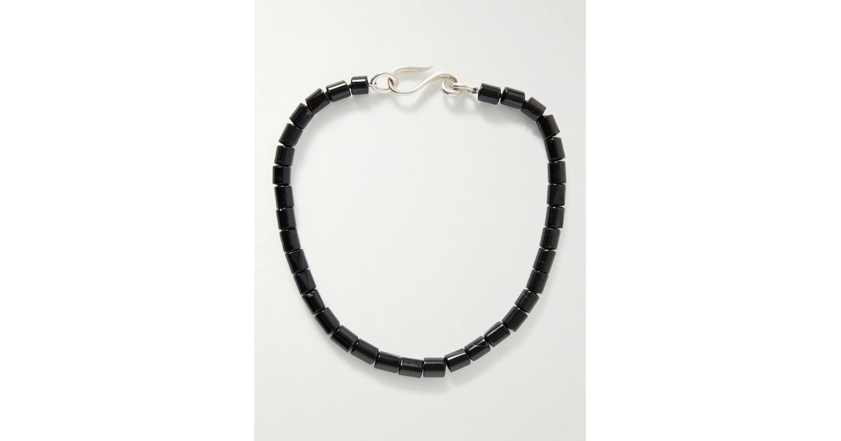 Sophie Buhai Deco Onyx Choker in Black | Lyst UK