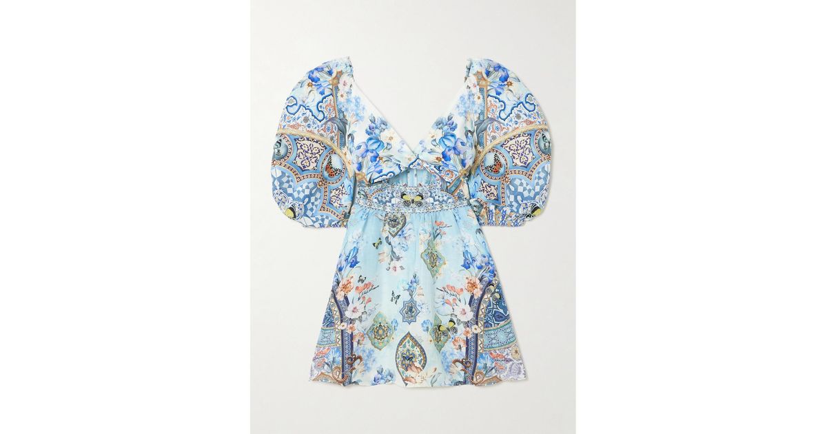 BUTTON FRONT FRILL DRESS AL MANIAL PALACE MEMOIRS main image 1