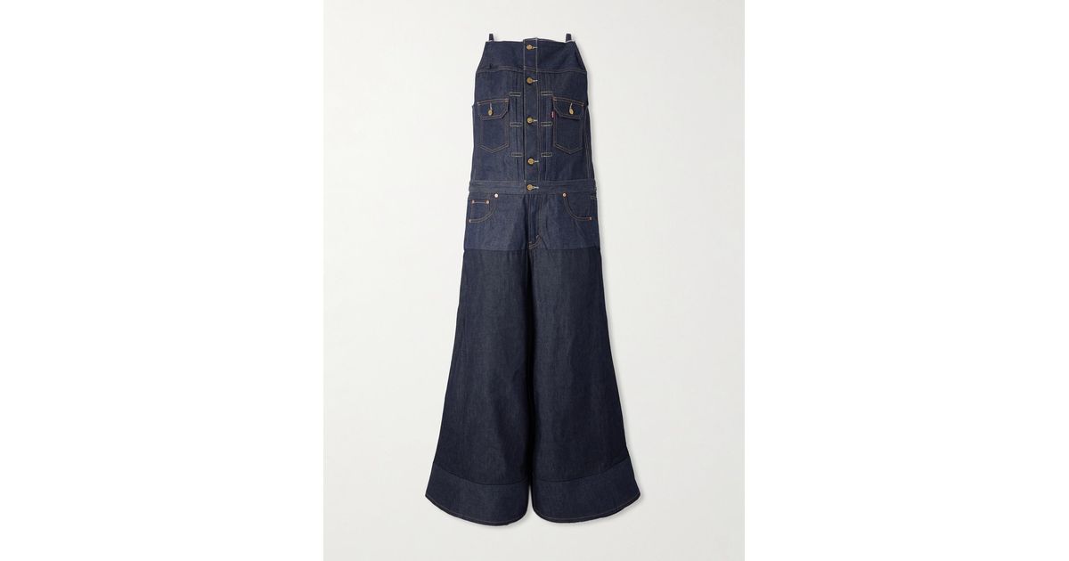 1 Levi's® x sacai Women's Denim Jumpsuit levis-x-sacai-womens-denim-