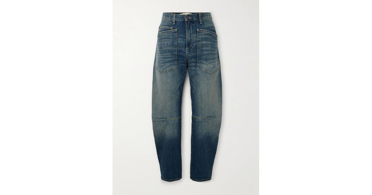 Nili Lotan Shon Boyfriend Jeans in Blue | Lyst UK