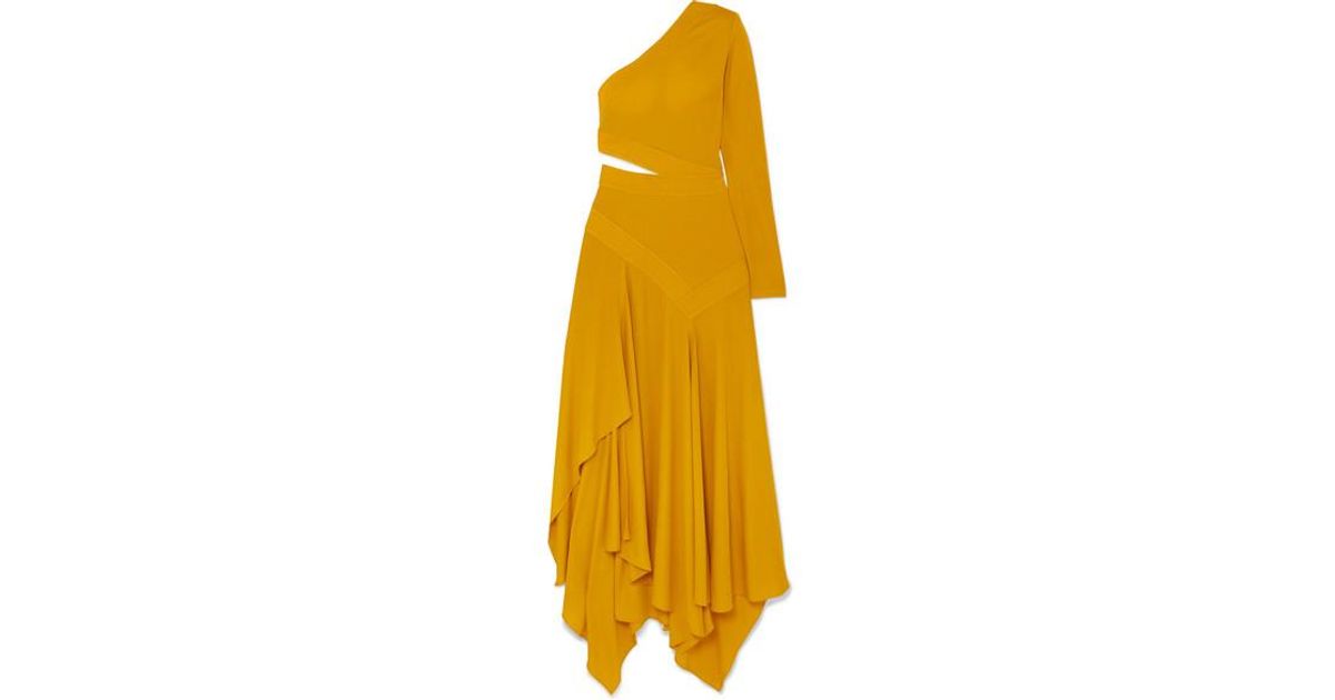 givenchy yellow dress