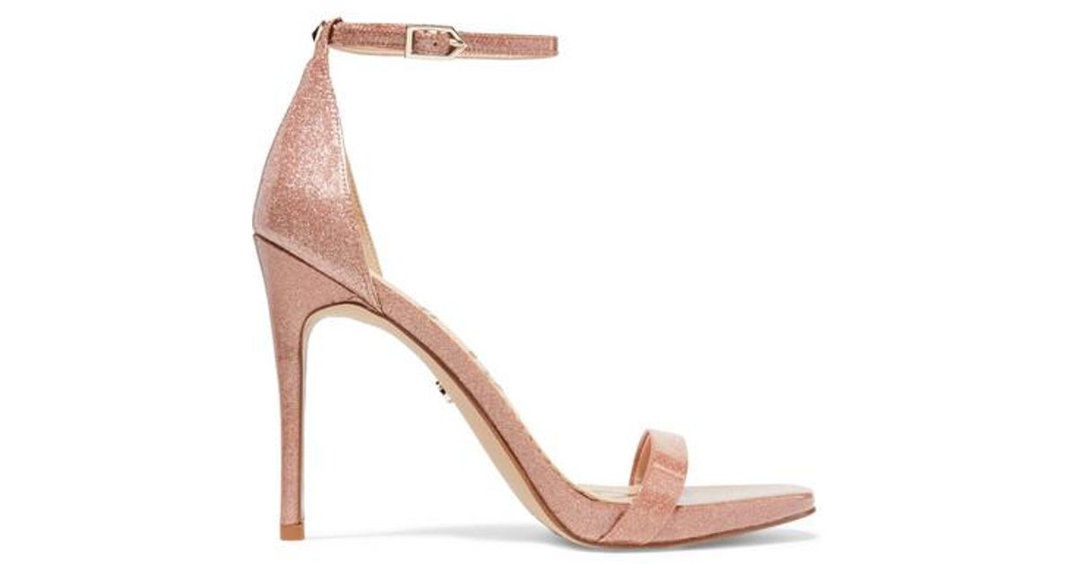sam edelman glitter vinyl sandals