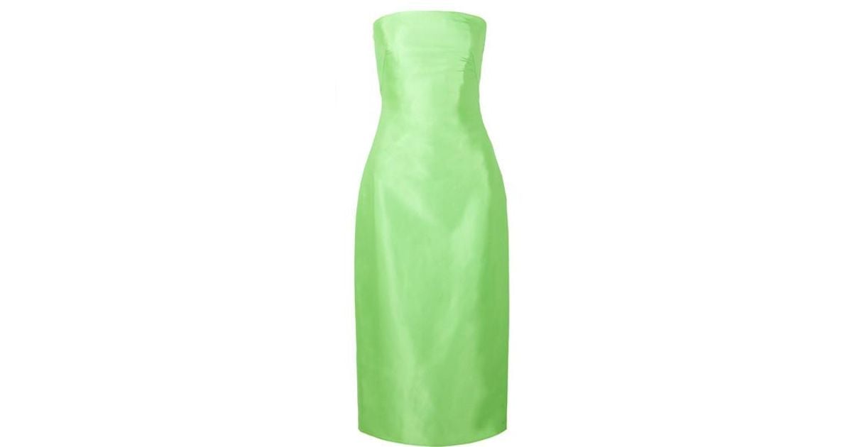 https://cdna.lystit.com/1200/630/tr/photos/net-a-porter/5cf6add3/brandon-maxwell-lime-green-Strapless-Satin-gazar-Midi-Dress.jpeg