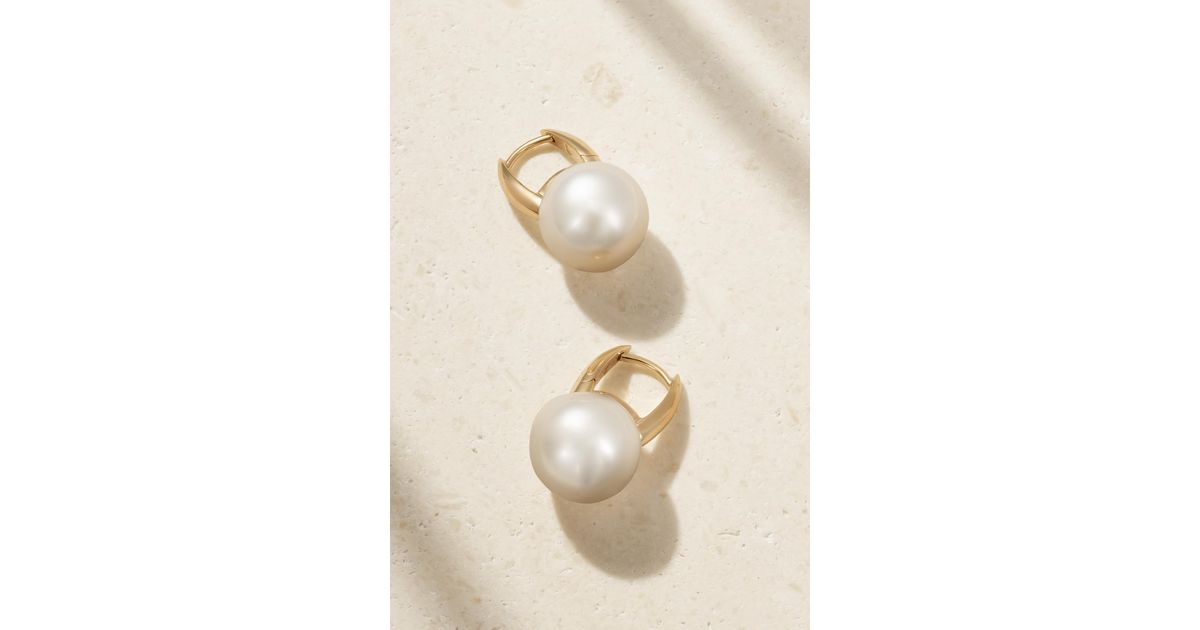 Mikimoto 18K White Gold Pearl and Diamond Earrings – Long's Jewelers