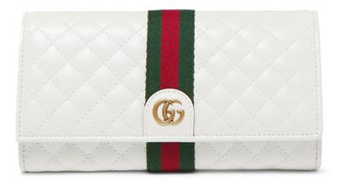 Gucci Trapuntata Quilted Leather Wallet 
