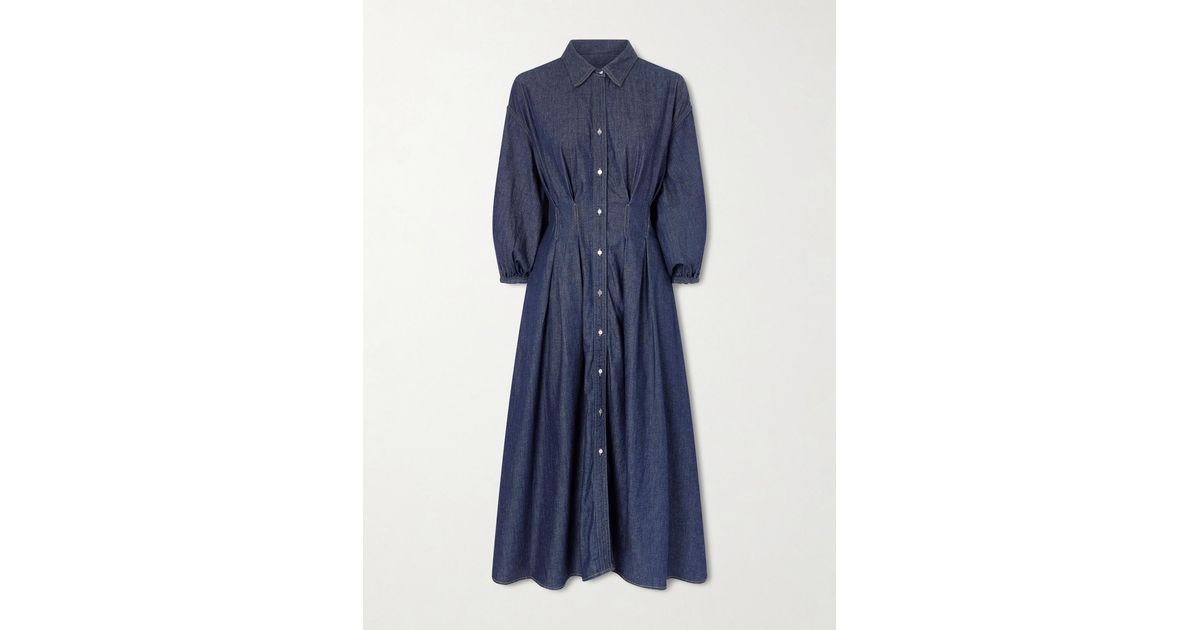 twp denim dress TWP - Medium Denim Jenny Gown