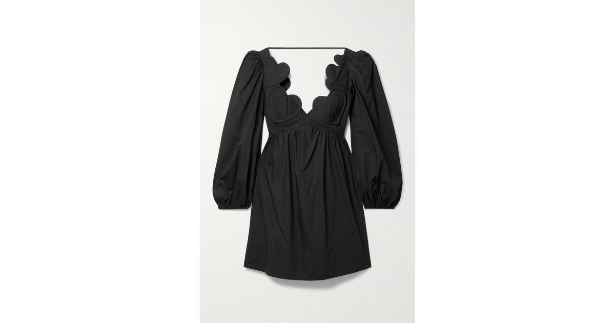 FARM Rio Heart Shaped Neckline Mini Dress in Black | Lyst Australia FARM Rio Heart Shaped Neckline Mini Dress in Black | Lyst Australia