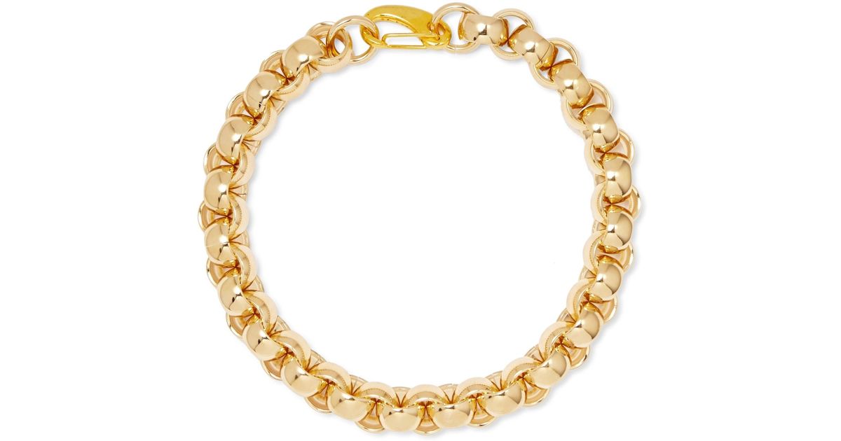 Laura Lombardi Luna Gold-plated Necklace Gold One Size in Metallic - Lyst