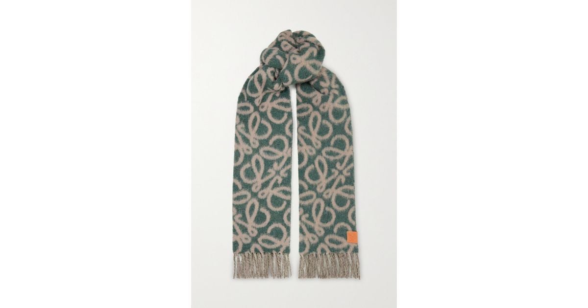 Loewe hot sale silk scarf