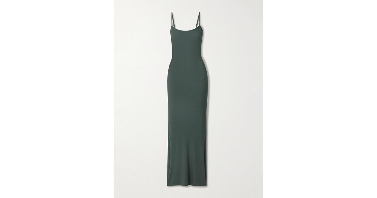 olive green skims dress itsheatherdyer on LTK