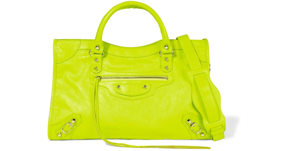 Neon 2025 yellow handbag