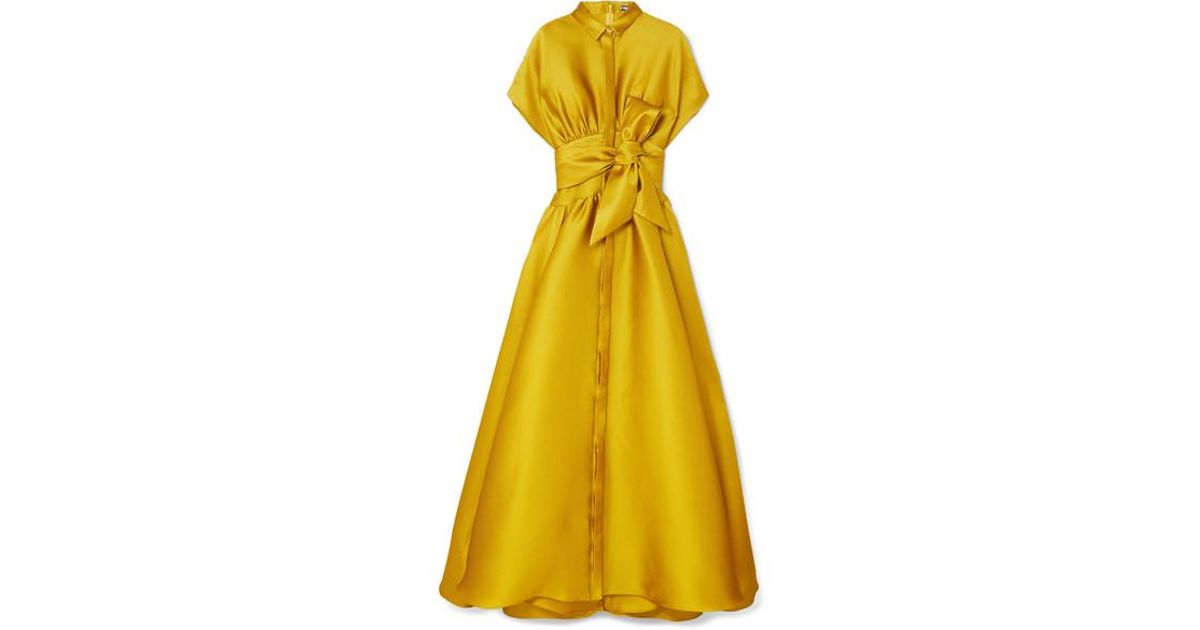 alexis mabille yellow dress