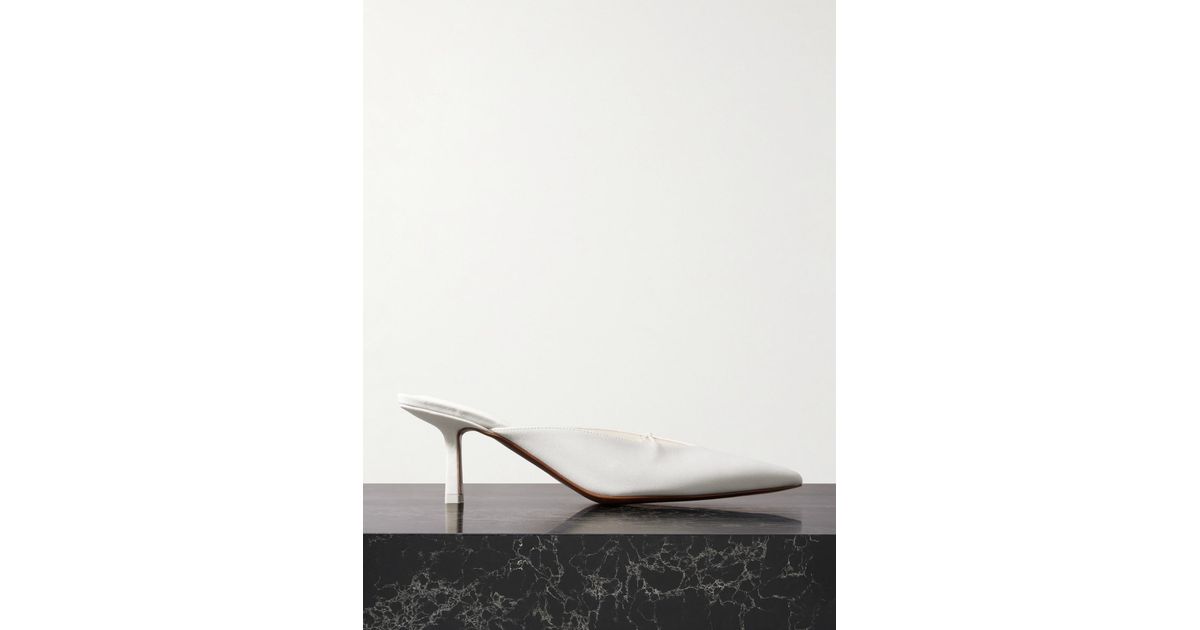 Matar 65 Satin Mule