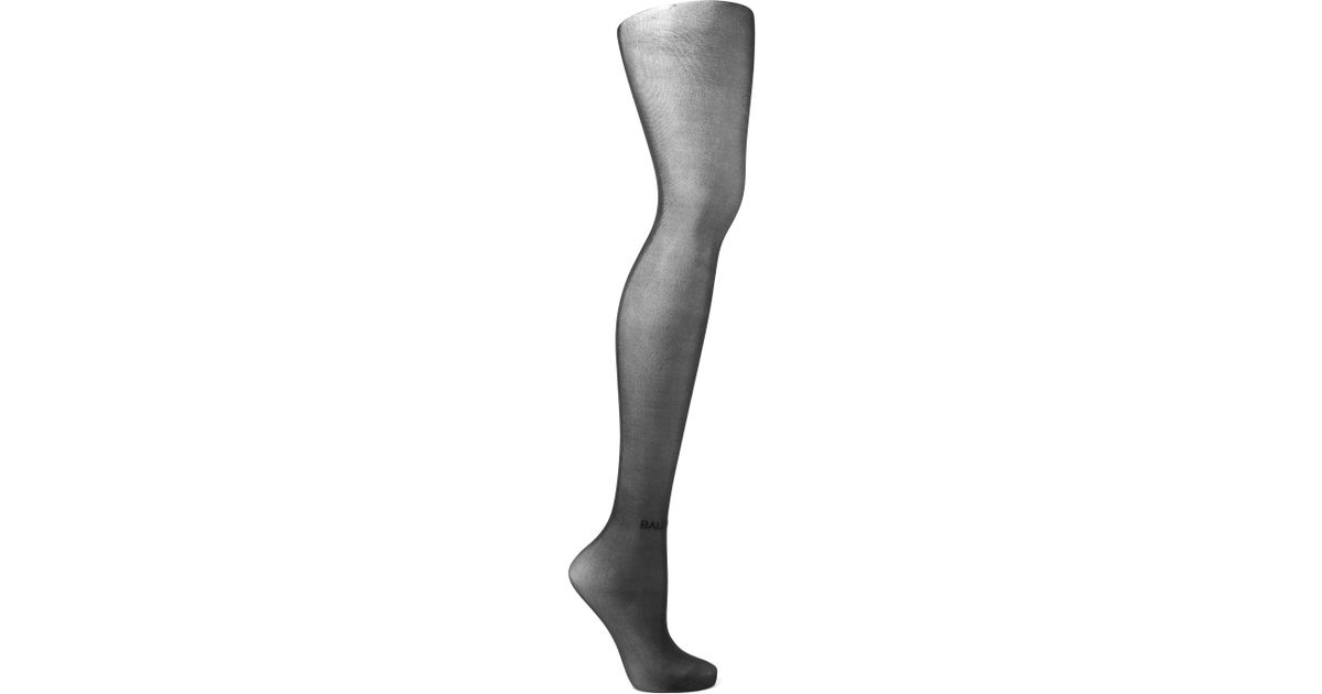 Balenciaga Intarsia Tights in Black | Lyst