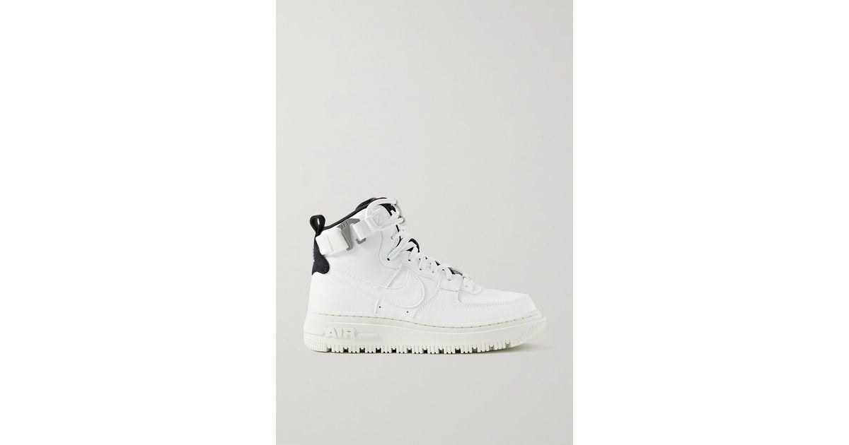Nike Air Force 1 Utility Unisex/Men's Shoes Black/White/Gum-Medium