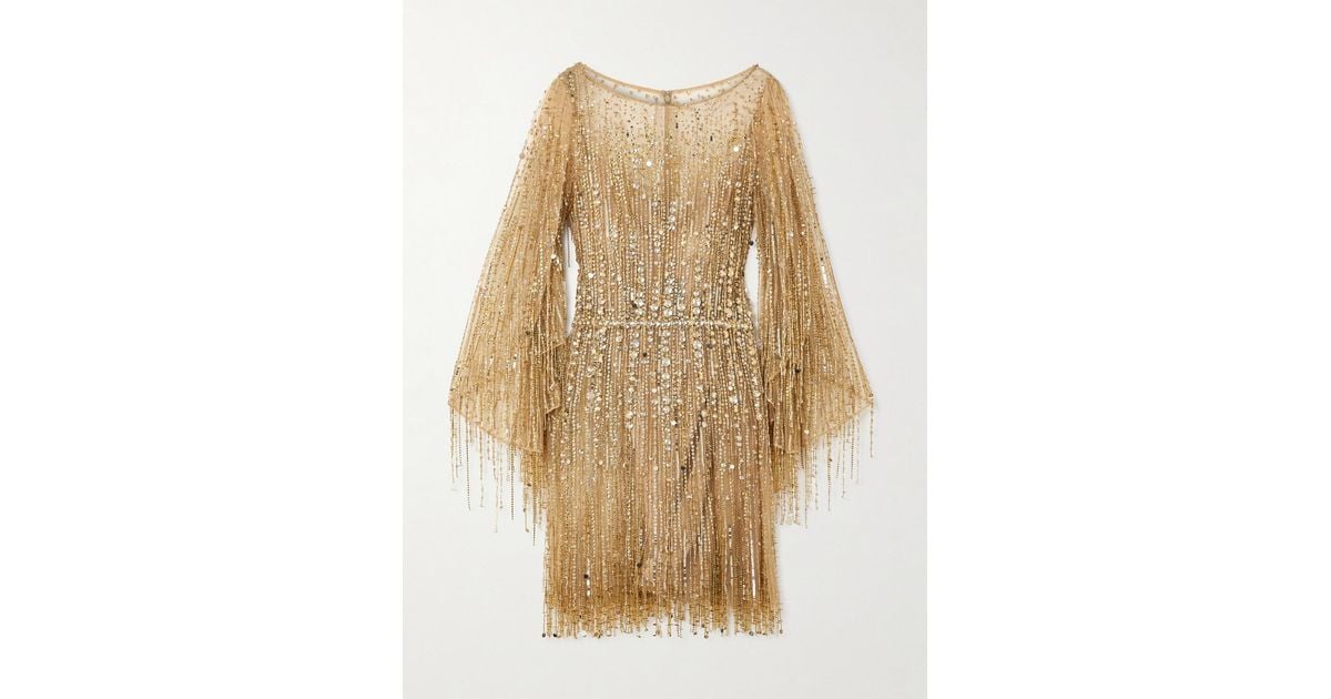 sachin and babi light blue dress Nude 1930s Evening Gown | Jenny Packham