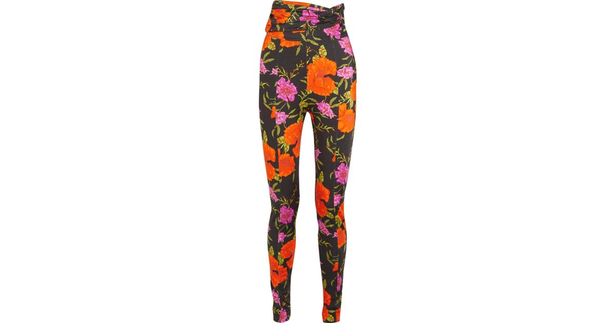 balenciaga floral pants