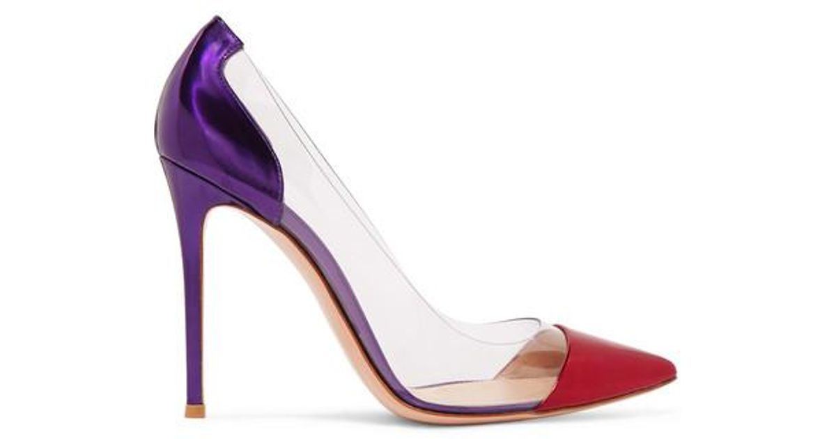 gianvito rossi plexi flat