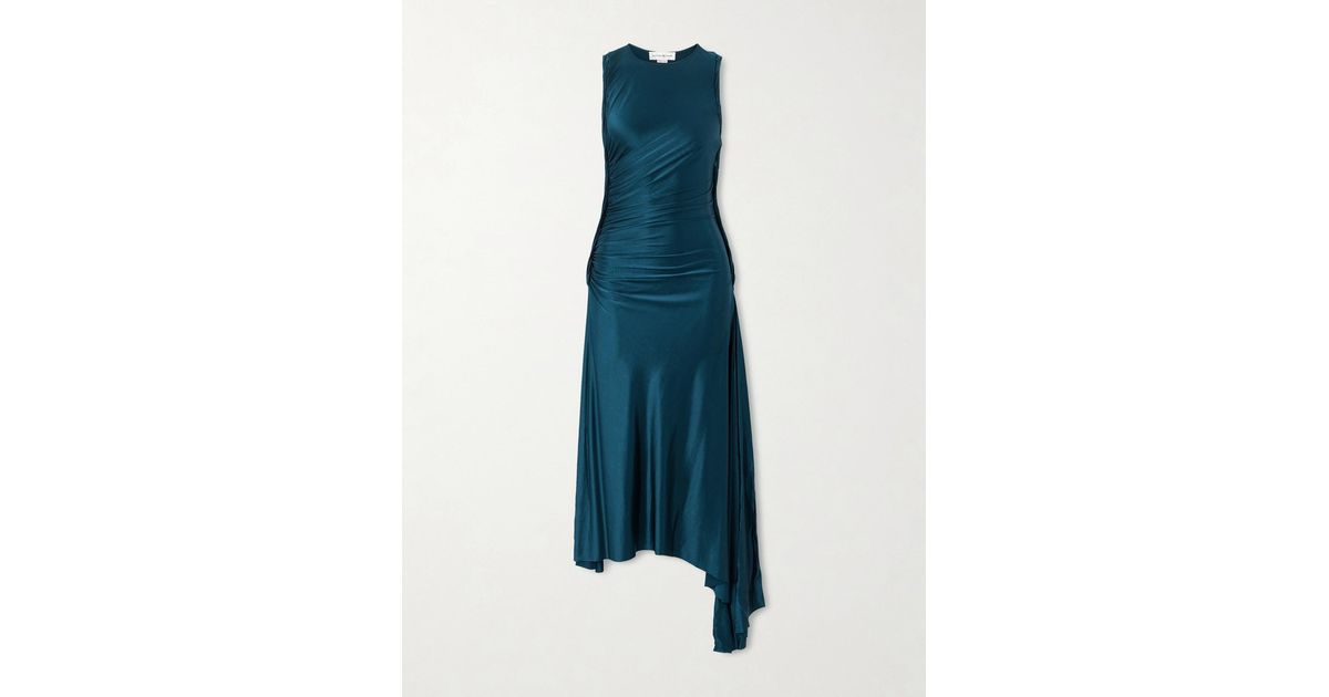 asymmetrical poplin dress Lela Rose | Cotton Flounce small s Bust:36