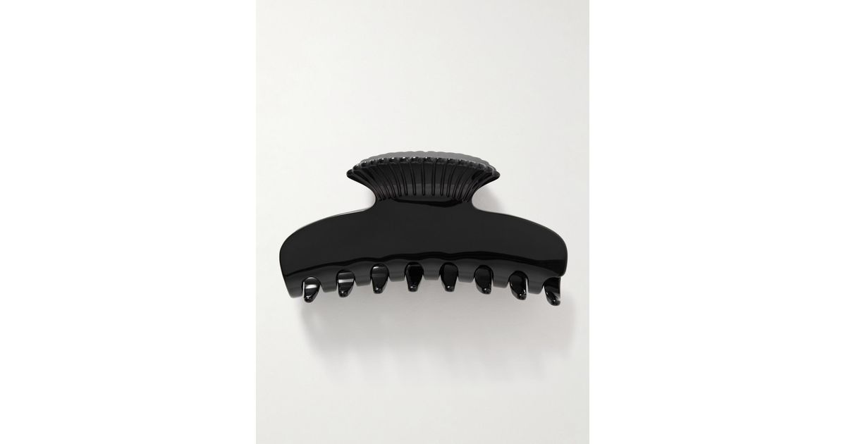 Sophie Buhai Fan Shell Acetate Claw Clip in Black | Lyst