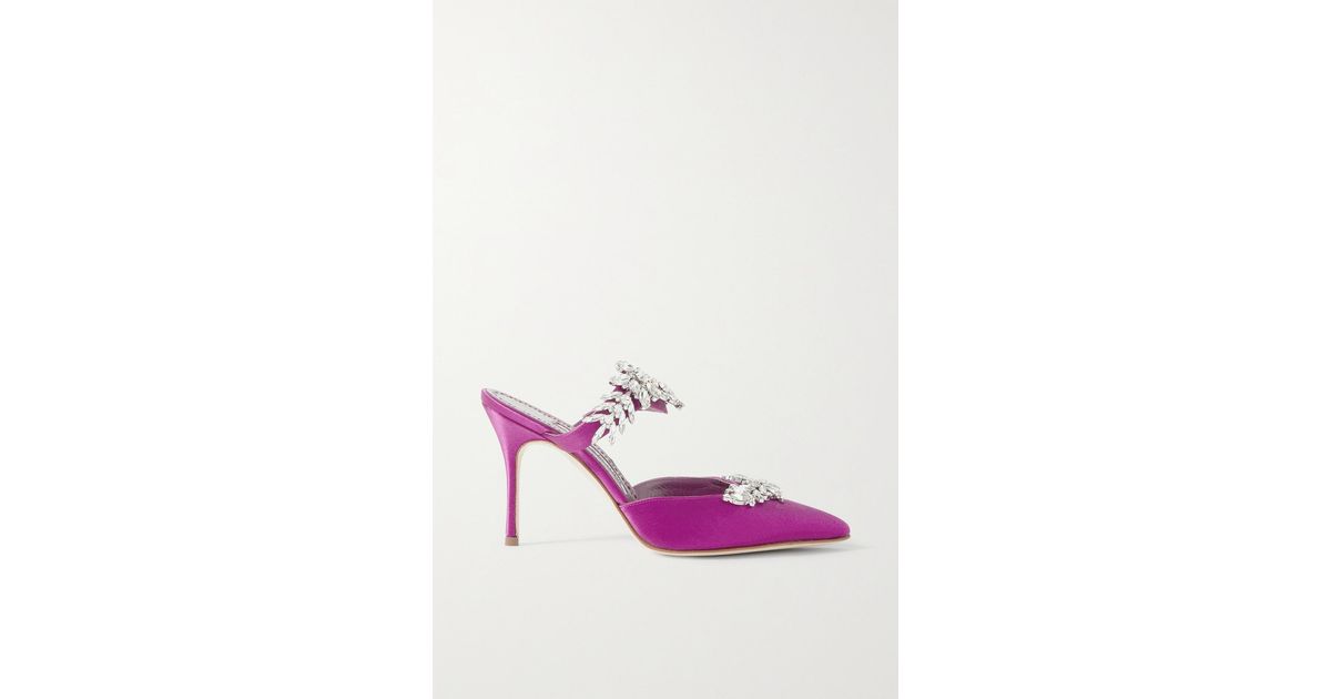 manolo blahnik lurum pink