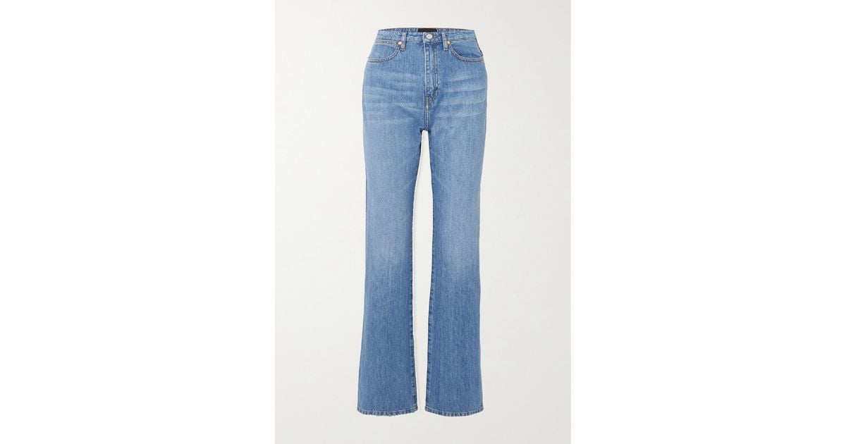JOSEPH Fulham High-rise Flared Jeans in Blue | Lyst