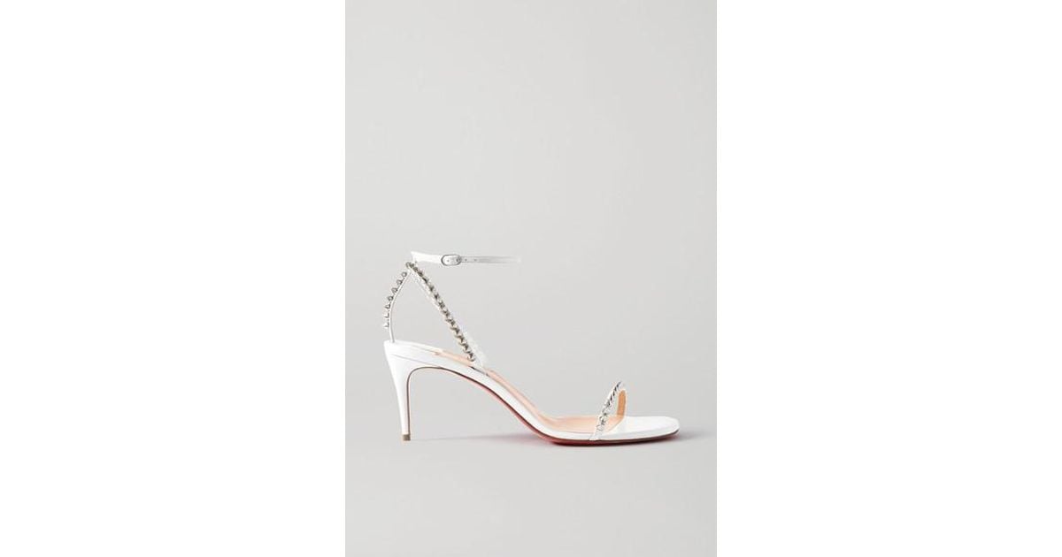 christian louboutin so me 70 studded leather sandals