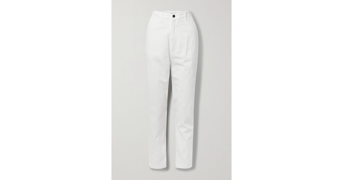 Bassike Super Lo Cotton Tapered Pants 