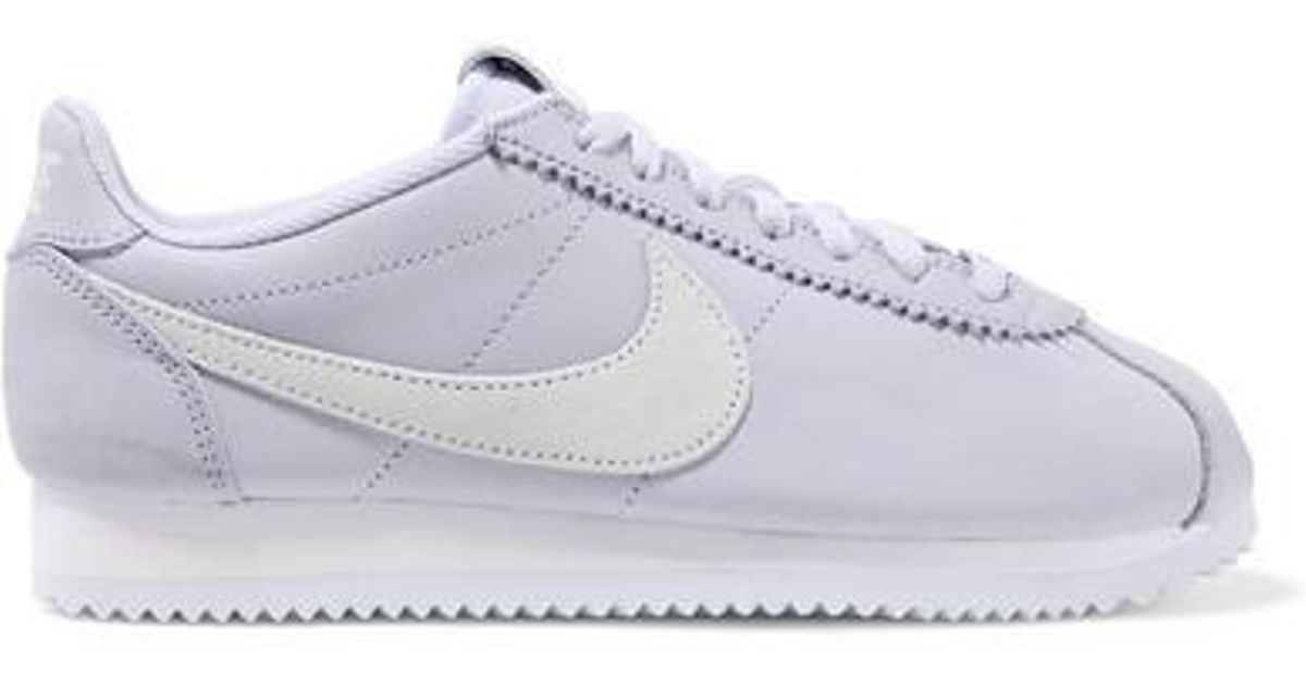 nike classic cortez purple