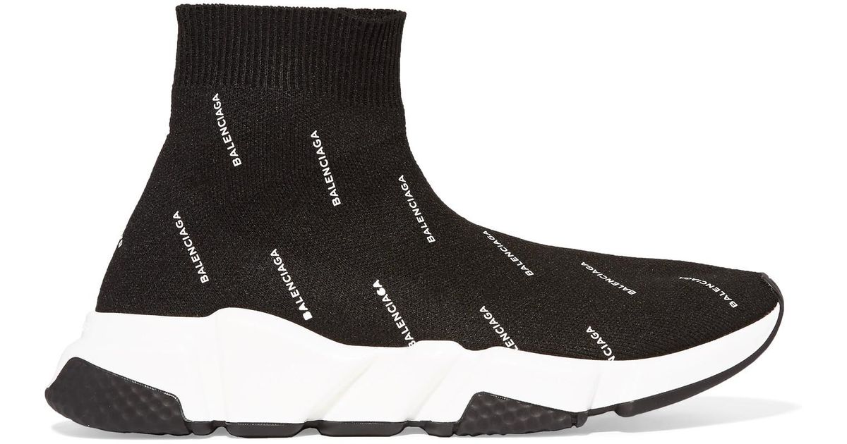 balenciaga shoes stretch knit