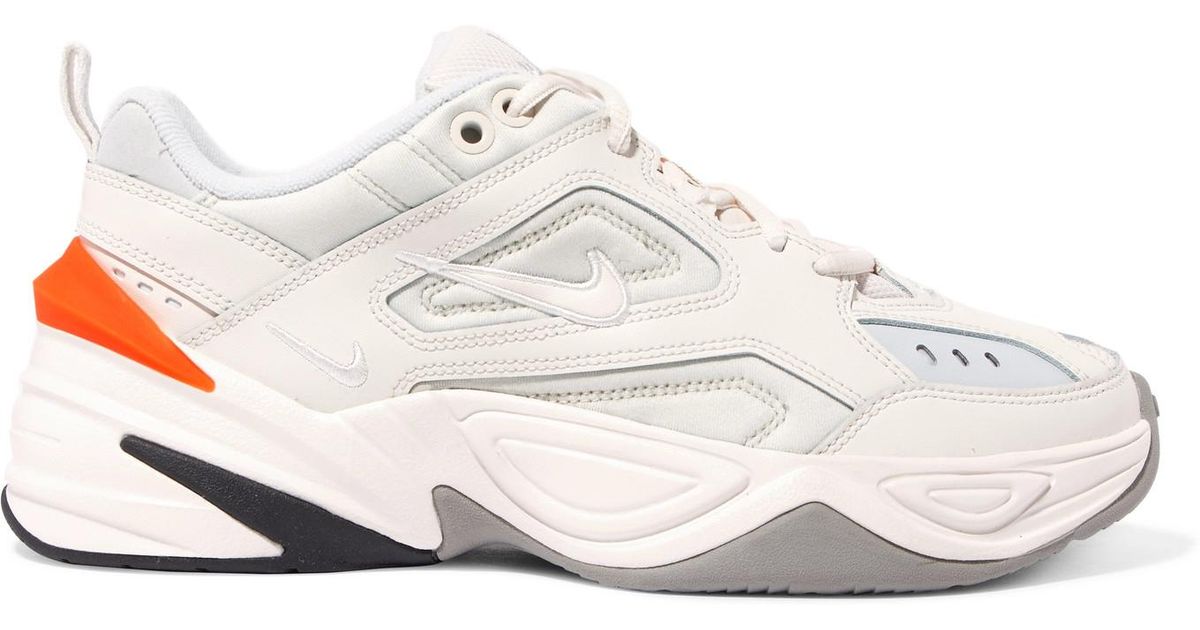 nike m2k orange white