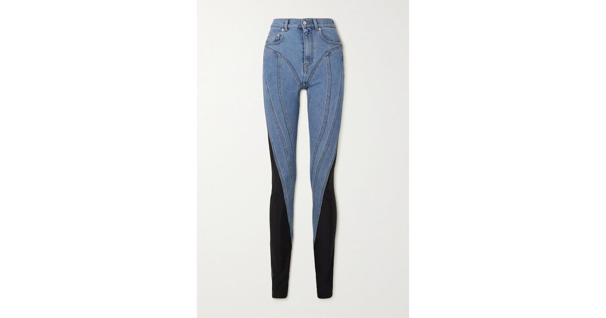 mugler skinny jeans