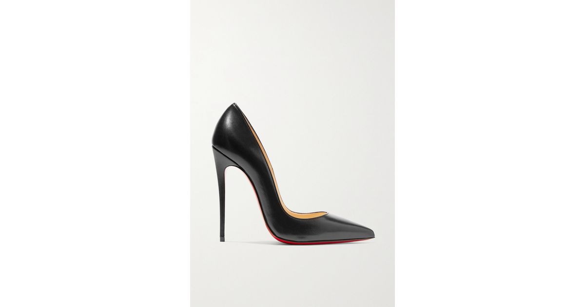 Christian Louboutin So Kate 120 Leather Pumps in Black Lyst