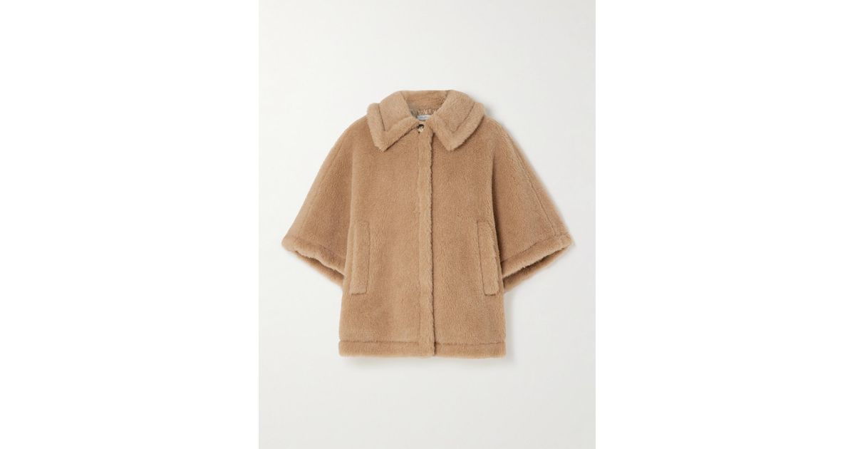 Max Mara Tenebre Oversized Alpaca, Cashmere And Silk-Blend