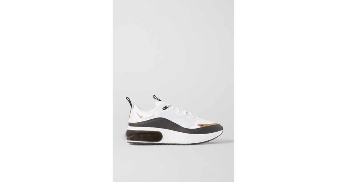 Nike Air Max Dia Icon Clash Rubber-trimmed Ripstop Sneakers in White  (Natural) | Lyst