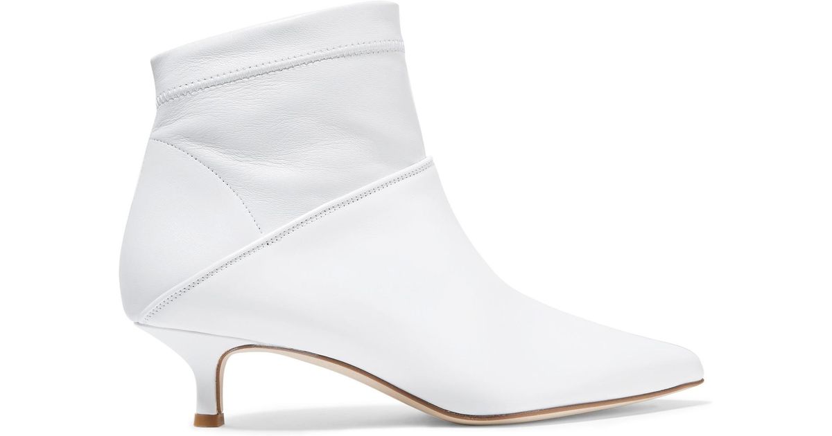 tibi white boots