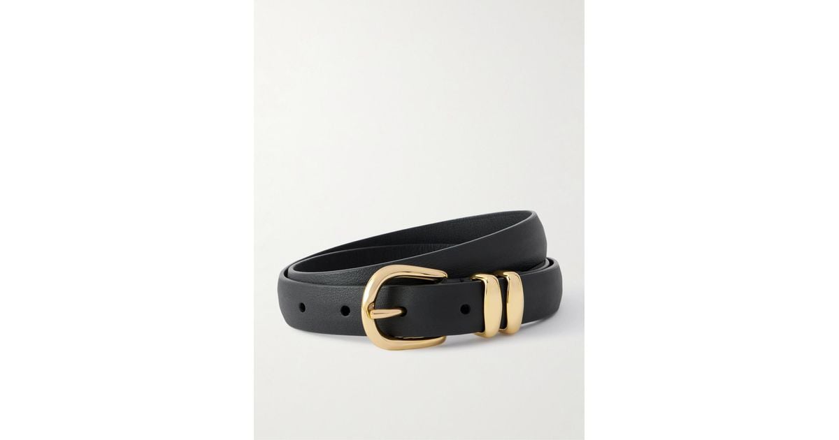 Anderson's Leather Belt in Black | Lyst