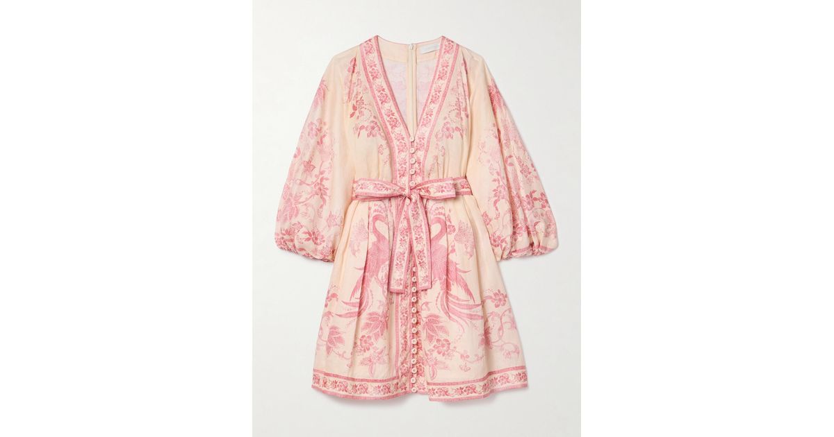 zimmermann lucky embroidered mini dress Zimmermann Lucky Tiered Mini Dress (For Hire) – EKOLUV main image 0