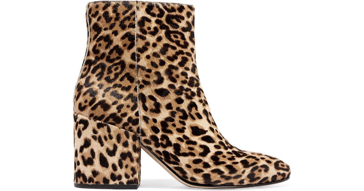 sam edelman animal print boots