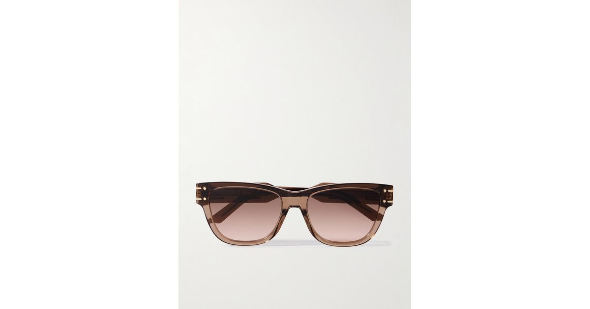 Dior Diorsignature S6U Square-Frame Acetate Sunglasses in 