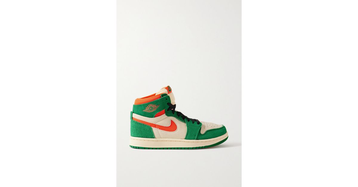 Jordan 1 green suede cheap