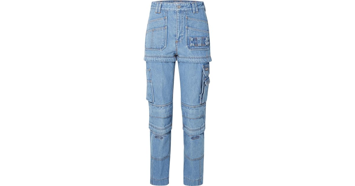 balenciaga convertible jeans