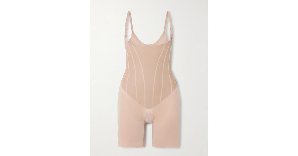 Spanx SYF Plunge Bodysuit voor dames, Zwart (Zeer Zwart Zeer Zwart), 64 Spanx SYF Plunge Bodysuit voor dames, Zwart (Zeer Zwart Zeer Zwart), 64