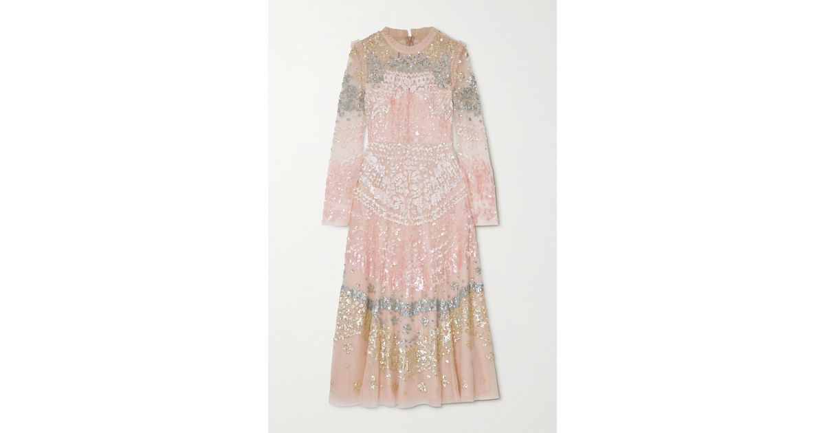 angeline sequin gown