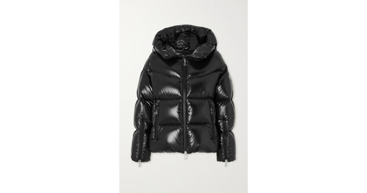 Moncler Huppe Appliquéd Quilted Padded Hooded Shell Down Jacket in ...