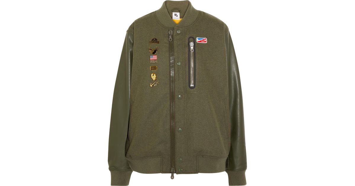 nike jacket army green
